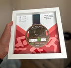 Ironman Triathlon Personalized Medal Display Frame