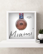 Miami Marathon Personalized Medal Frame (Skyline)