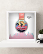 Palm Beaches Marathon Personalized Medal Frame (Skyline)