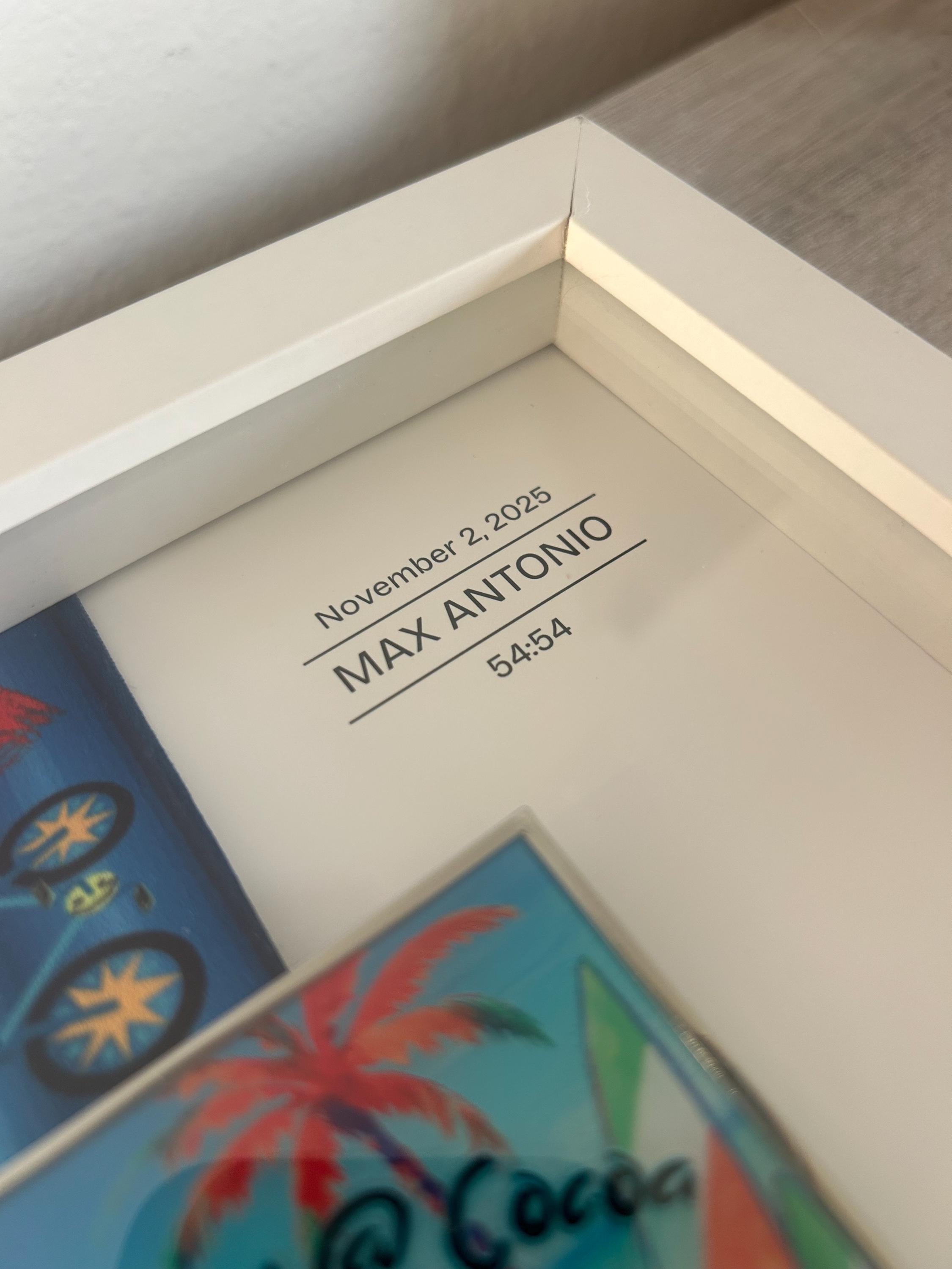 Boston Marathon Personalized Medal Frame (Skyline)