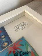 London Marathon Personalized Medal Frame (Script)