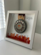 Eugene Marathon Personalized Medal Frame (Skyline)