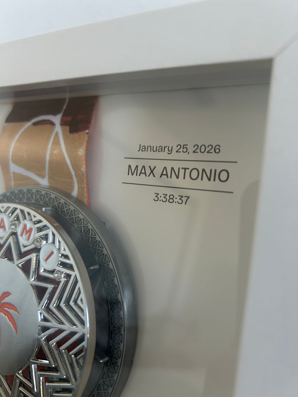 London Marathon Personalized Medal Frame (Skyline)