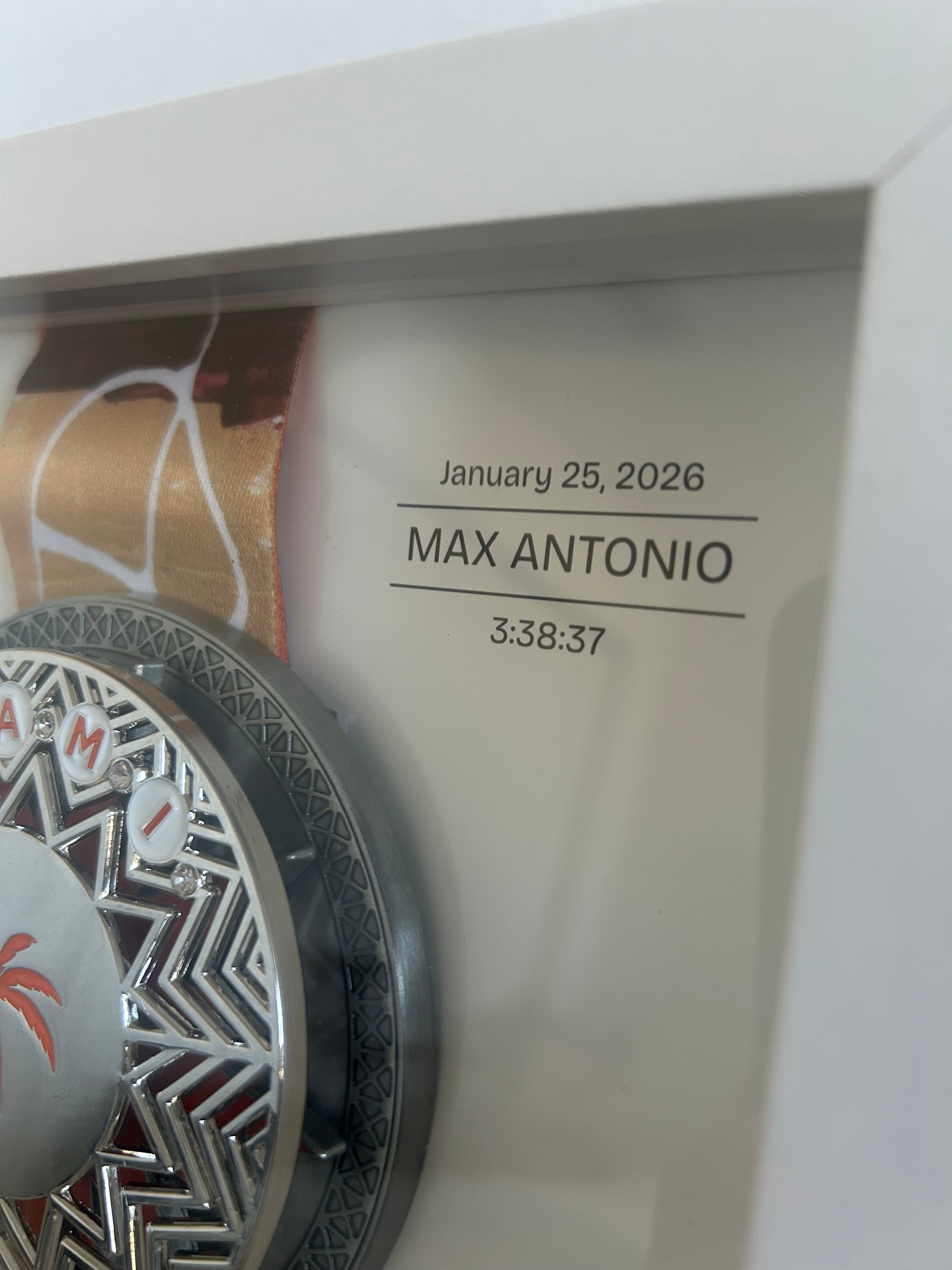 London Marathon Personalized Medal Frame (Skyline)