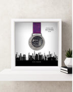 Chicago Marathon Personalized Medal Frame (Skyline)